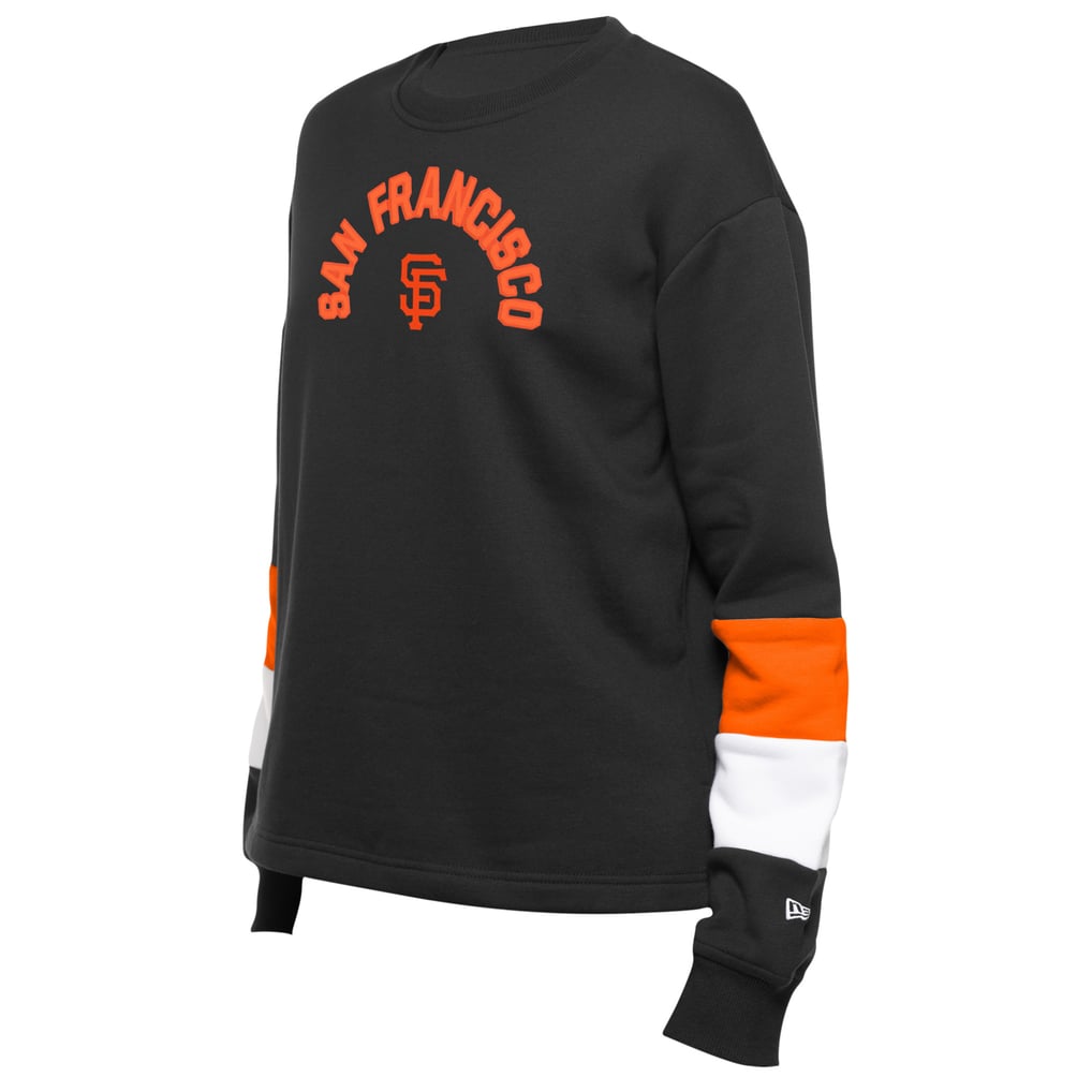 San Francisco Giants New Era Women's Game Day Color Pullover Sweatshirt - Black